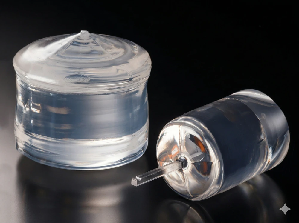 Optical crystal material for wafer and substrate production